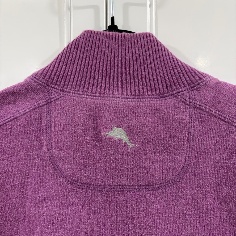 Tommy Bahama Quarter-Zip Sweater - Picture 6 of 6